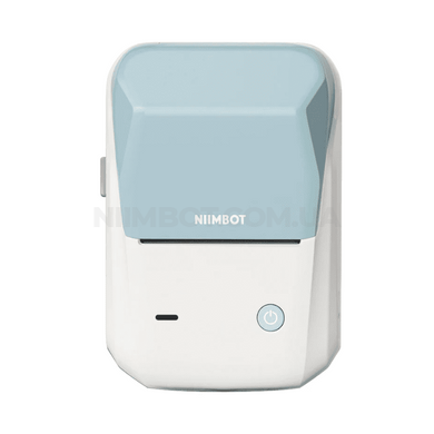 NIIMBOT B1 Light Blue | Термопринтер для печати наклеек