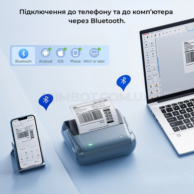 NIIMBOT B4 | Термопринтер для друку наклейок