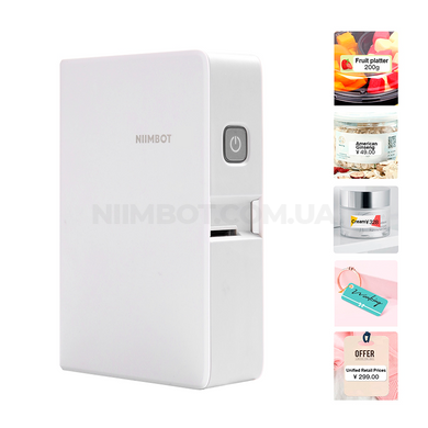 NIIMBOT B18 | Термотрансферний принтер для наклейок з кольоровим друком (друк 1 з 5 кольорів на вибір )