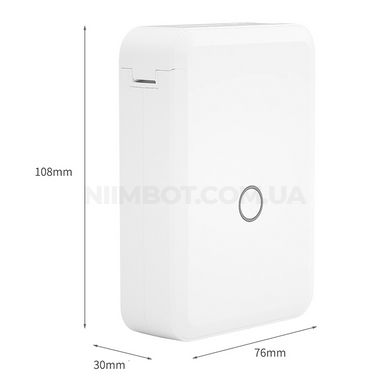 NIIMBOT D110 White | Термопринтер для печати наклеек