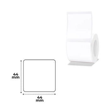 Етикетки Білі 44х44 мм 165 шт для NIIMBOT B21/B21 Pro, B1, B3S, B31, B4