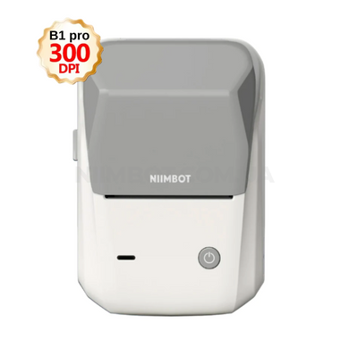 NIIMBOT B1 Pro Grey 300 DPI | Термопринтер для друку наклейок
