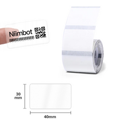 Етикетки Прозорі 40х30 мм 230 шт для NIIMBOT B21, B3S, B1