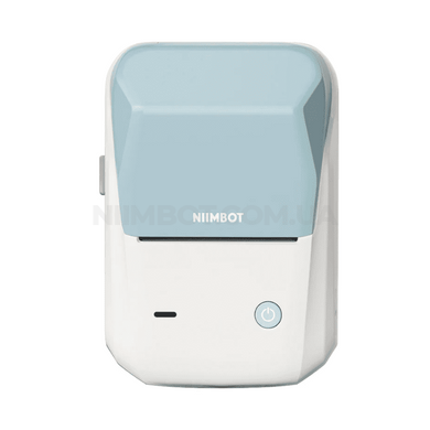 NIIMBOT B1 Pro Sky Blue 300 DPI | Термопринтер для друку наклейок